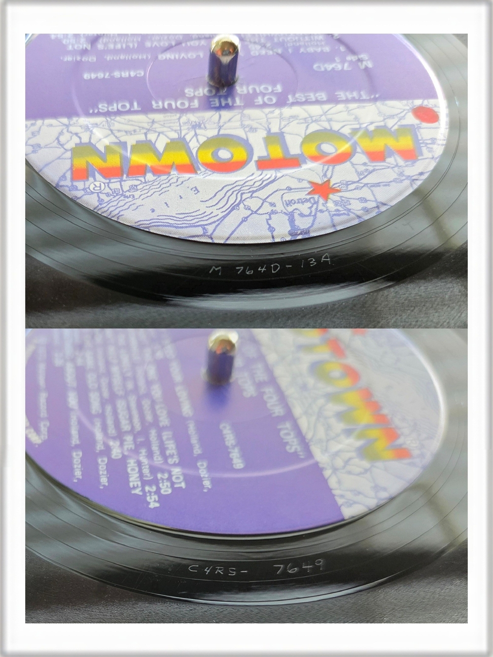THE FOUR TOPS•The Best Of•1973 US 2xLP (M 764D) Motown - Picture 10 of 17